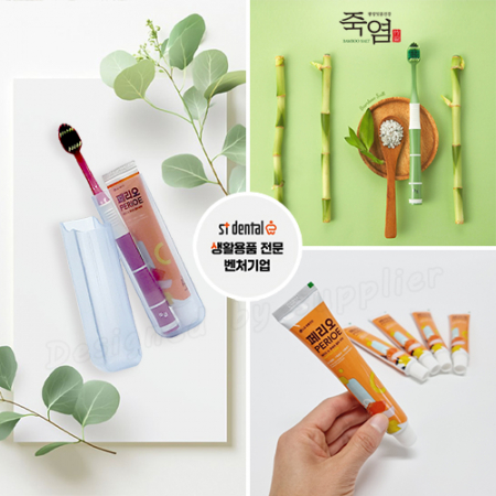 다기능컵 죽염광폭LG칫솔 페리오 칫솔치약세트 #6