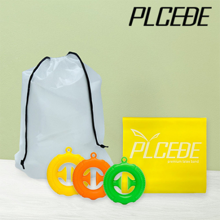 플씨드 사계절 3종 EVA 파우치 B세트 (실리콘 집중력 악력기+라텍스 밴드 옐로우) #2