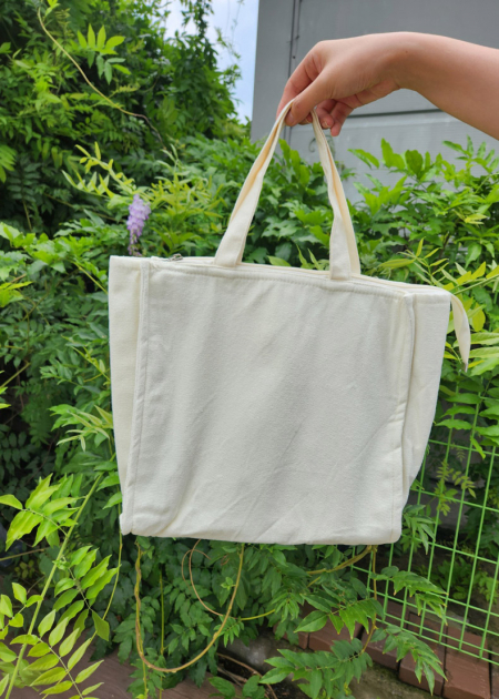 생활 캔버스 보냉백 제작 30X30X15 #2