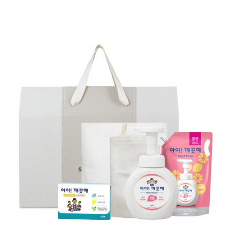 라라퓨어 호텔타올150g 아이깨끗 핸드워시 핸드워시 리필 주방고리타올 고체비누 손가는 마음 3호 박스 선물세트