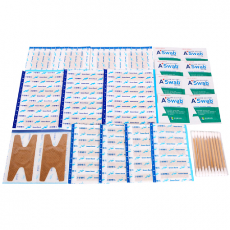 양면 미니밴드 구급함 2호(47p) #9