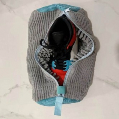 힘들이지 않고 편리하게 세탁기 운동화 세탁 빨래망