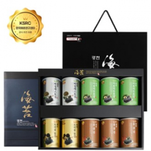 해달음 명품 광천김 선물세트 뉴10캔