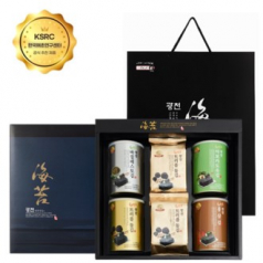 해달음 명품 광천김 선물세트 뉴4캔