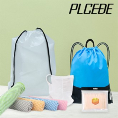 플씨드 사계절 5종 EVA 파우치 B세트 (손잡이 스포츠 백팩+뱀부얀 쿨타올+메쉬 귀걸이 쿨마스크+라인 쿨토시)