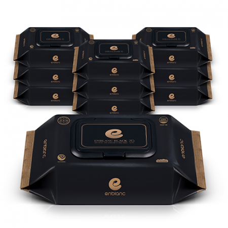 앙블랑블랙 캡형 70매 (78gsm) #2