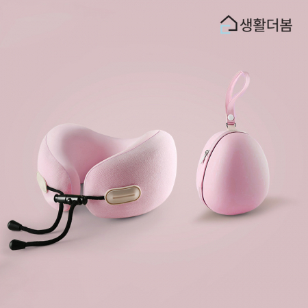 생활더봄 메모리폼 U자형 목베개 여행용 기내용 쿠션 케이스 포함 5컬러 #3