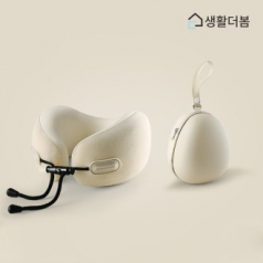 생활더봄 메모리폼 U자형 목베개 여행용 기내용 쿠션 케이스 포함 5컬러