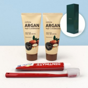 과일나라 아르간 샴푸+컨디셔너+크리오 덴티메이트 치약+미세모칫솔
