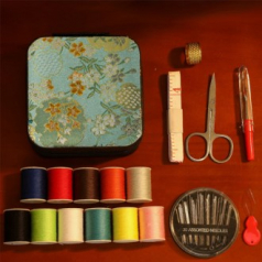 트레디셔널 11컬러 수선용 반짇고리