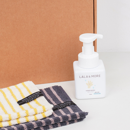 슬로라 솔리드 핸드타올 2P + 라라 핸드워시250ml #2