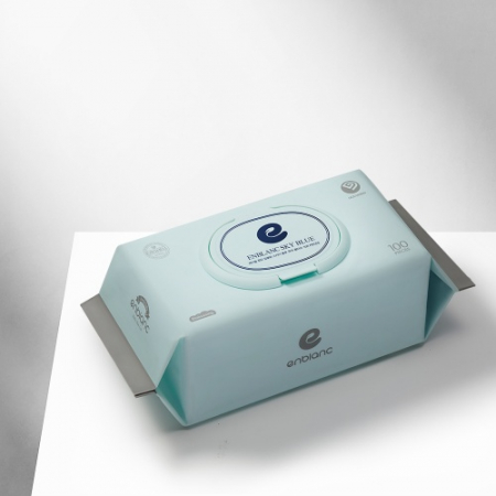 앙블랑 스카이 블루 캡형 100매 (50gsm) #2