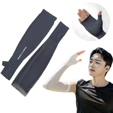 닥터체크 쿨링 스포츠 암슬리브 고탄력 손등형 #3