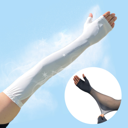 닥터체크 쿨링 스포츠 암슬리브 고탄력 손등형 #2