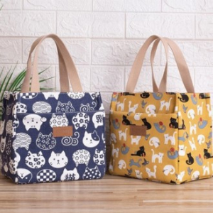 피터 캔버스 보온보냉가방