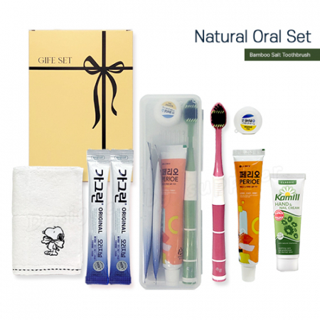 카밀핸드크림30ml선물세트 리본10호 죽염광폭칫솔치약 가그린2p 송월핸드타올 #4