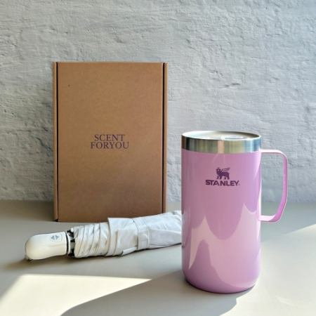 센트포유 초경량 핸디 자동3단우산+스탠리 클래식 캠프머그 709ml SU47 #4