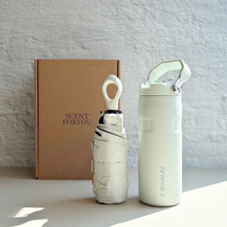 센트포유 초경량 멀티고리 5단우산+스탠리 에어로라이트플립스트로473ml SU44 #2