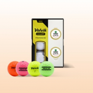 볼빅 비에라XT (3pc) 3구 볼마커2p 세트 골프공 로고인쇄