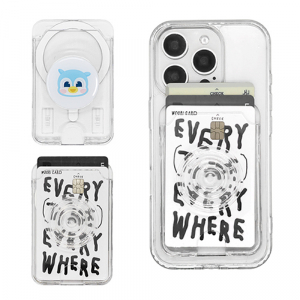 맥세이프 PC 투명 거치톡 카드케이스