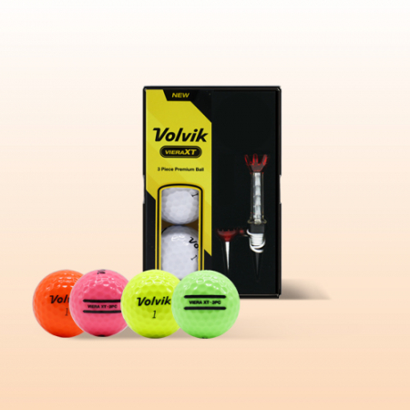 볼빅 비에라XT 3구 3pc 자석티 세트 골프공 #2