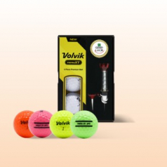 볼빅 비에라XT 3구 3pc 볼마커자석티 세트 골프공