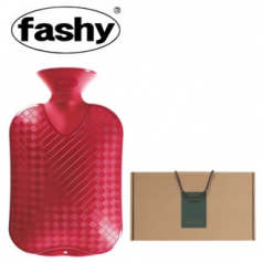 독일 정품 파쉬 보온 물주머니 핫팩 찜질팩 보온주머니 양면다이아 레드 선물세트