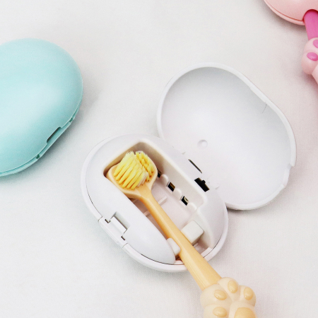 르웨이 가정용 휴대용 조약돌 UV-C LED 자외선 칫솔 살균기 소독기 #3