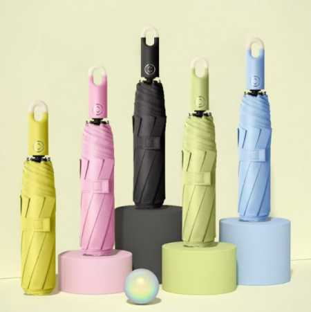 고리형 우산 3단 자동  우양산 8k 자외선 차단 원터치 선물 행사 #2