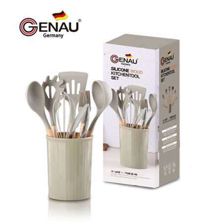 제너 실리콘 우드 키친툴 8종 세트 #2