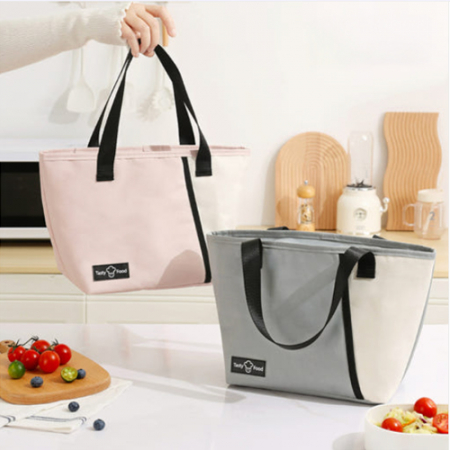 투톤 캔버스 피크닉 쿨러백 보온보냉백 #3