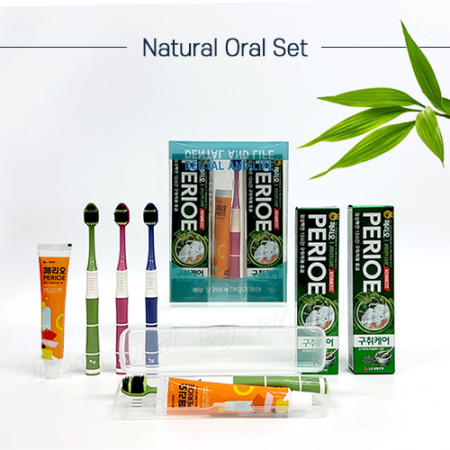 덴탈케어세트 죽염광폭LG칫솔치약 페리오100gx2p #5