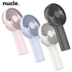 뉴클 휴대용 3단 핸디 거치 선풍기 C타입 2000mAh