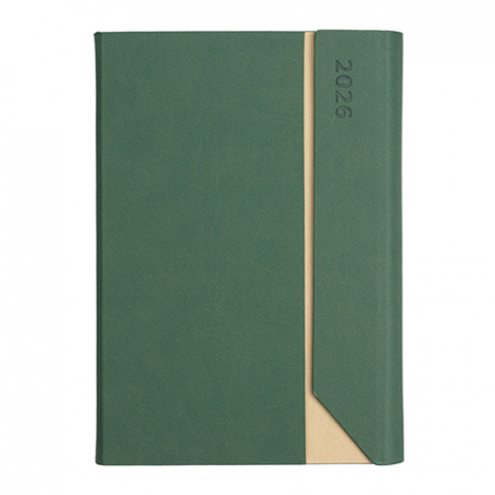 AP33 3단 양장 다이어리 32절-올리브 #2