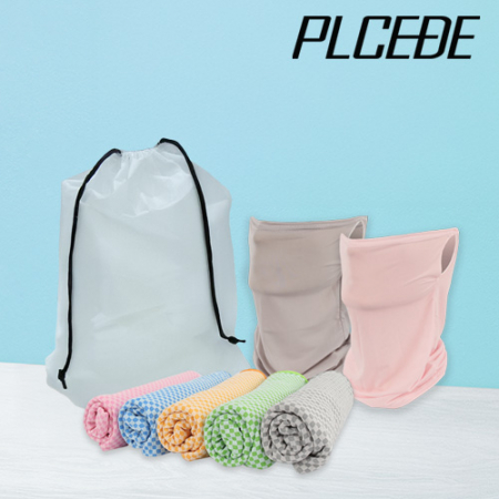 플씨드 여름 3종 EVA파우치 E세트 (귀걸이 쿨마스크+뱀부얀 쿨타월) #2