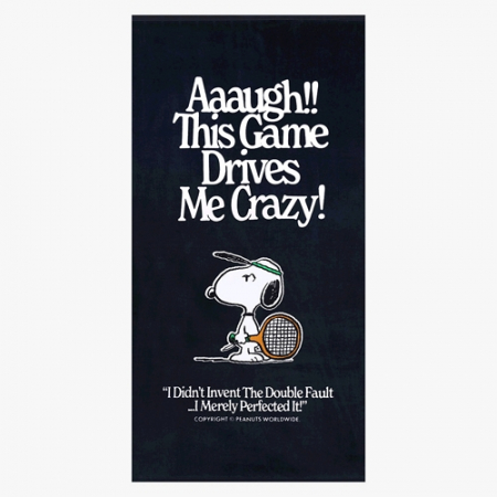 [송월타올] 스누피 테니스76 비치타올 375g 면 대형수건 20수 타월 #2