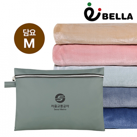 에코벨라 메리 벨보아 양면 담요&민트 파우치세트 M #2