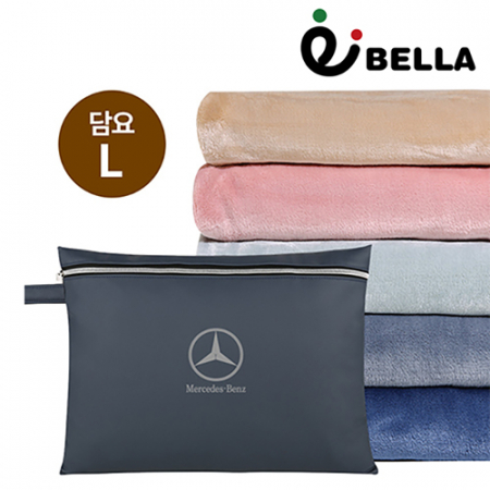 에코벨라 메리 벨보아 양면 담요&네이비 파우치세트 L #2