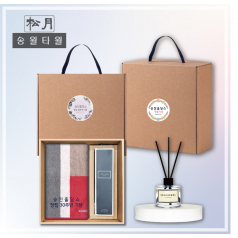 [송월타월] 컬러웨이40 디퓨저세트 (컬러웨이40 + 시즈넬플라워 디퓨저50ml)