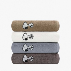 [송월타올] 스누피 리버40 145g 면 수건 30수 타월