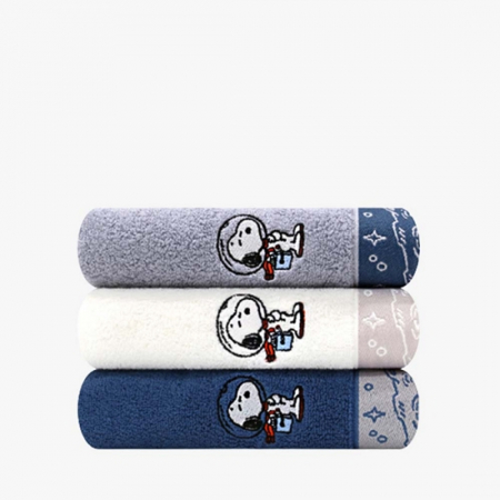 [송월타올] 스누피 스페이스40 160g 코마사 수건 30수 타월 #2