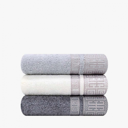 [송월타올] 격자40 170g 뱀부얀 혼방사 수건 타월 #2