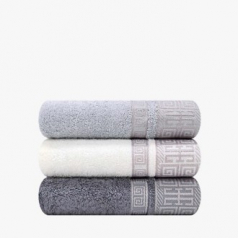 [송월타올] 격자40 170g 뱀부얀 혼방사 수건 타월