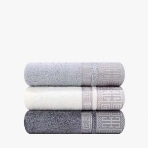 [송월타올] 격자40 170g 뱀부얀 혼방사 수건 타월