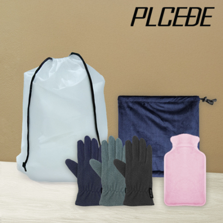 플씨드 겨울 4종 EVA파우치 E세트 (코듀로이 넥워머+벨벳 코지 터치 장갑+다용도 손난로) #2