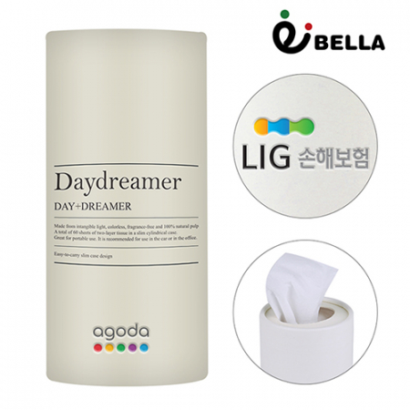 [디지웰] 모던 원통형 휴대용 슬림 티슈 #3