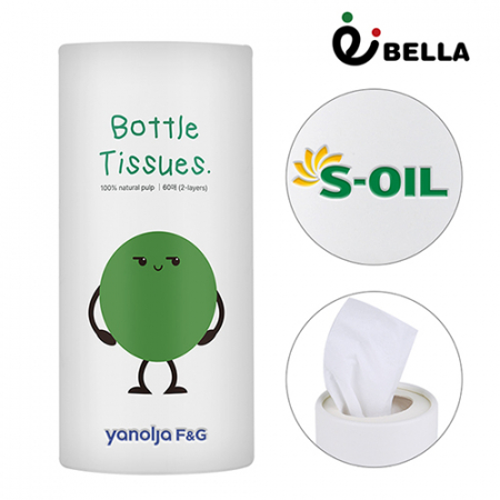 [디지웰] 프렌드 원통형 휴대용 슬림 티슈 #3