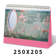탁상달력 타원거울 플라워가든 캘린더 카렌다
