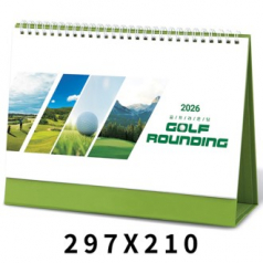 탁상달력 골프라운딩 A4 캘린더 카렌다