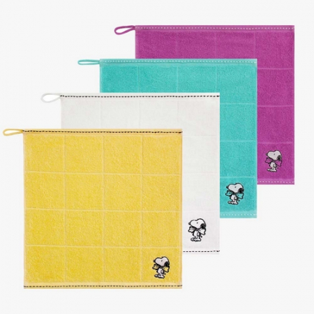 [송월타올] 스누피 왕리본 주방타올 55g 면 고리수건 20수 핸드타월 #2